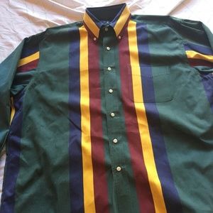 Vintage Ralph Lauren Button Down Multi Color